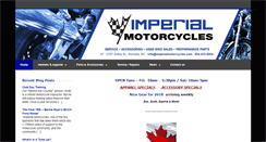 Desktop Screenshot of imperialmotorcycles.com